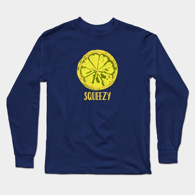 When Life Gives You Lemons Long Sleeve T-Shirt by notami